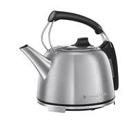 Russell Hobbs Bollitore da 1,2 l, Design Iconico Vintage, Ebullizione Rapida, Indicatore Livello dell'Acqua, in Acciaio Inox Spazzolato, 25860-70 K65