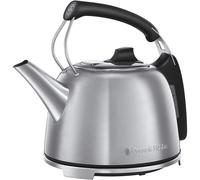 Russell Hobbs Bollitore da 1,2 l, Design Iconico Vintage, Ebullizione Rapida, Indicatore Livello dell'Acqua, in Acciaio Inox Spazzolato, 25860-70 K65