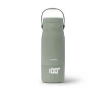 Nuvita 1190 Bollitore Scalda Latte Portatile 500ml - Scaldabiberon Wireless con Batteria Ricaricabile, 3 Temperature Selezionabili 37°/55°/100°, Mantiene Caldo fino a 12h, Ideale per Latte, Tisane
