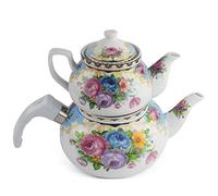 Bollitore smaltato da 2,5 l, teiera ispessita, caffettiera, teiera smaltata, teiera turca