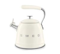 Smeg Bollitore con fischio 50's Style - Panna LUCIDO - WKF01CR Smeg