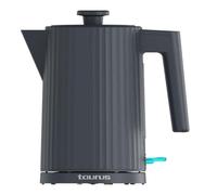 Taurus - Bollitore elettrico Jonic Tea | 2200 W | 1,7 L | Base girevole a 360° | Filtro anticalcare | Auto Off | Indicatore livello acqua | BPA Free | Design ergonomico | Alloggiamento cavo | Nero