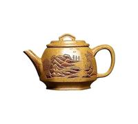 Bollitore Teiera Guanshan Intagliata A Mano For La Cerimonia Del Tè, Infusore For Il Infusore Per Il Tè