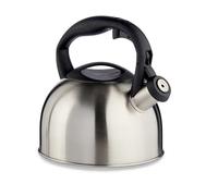 Bollitore Teiera in Acciaio Inox 2.5 LT 19x23x20.5 cm Induzione Manico Ergonomic