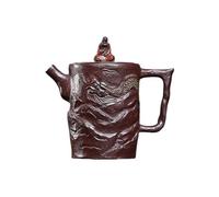 Bollitore Teiera In Argilla Viola Con Drago Dharma, Set Da Tè Portatile For Esterni, Accessori For Uso Domestico Infusore Per Il Tè