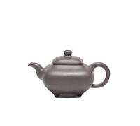 Bollitore Teiera in argilla viola da 120 ml Teiera fatta a mano Minerale grezzo Fango Tè Ammollo Bollitore Zisha Set da tè Teiere Caffettiera per tè, Latte, Caffè, Teiera da Ufficio