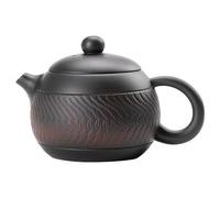 Bollitore Teiera in ceramica viola, grande, intagliata, for uso domestico, piccola, for preparare il tè, set da Kung Fu, coltello salto fatto a mano, pentole Xishi Infusore Per Il Tè