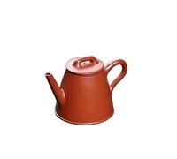 Bollitore Teiere di argilla viola da 130 ml Pentola fatta a mano Minerale grezzo Sabbia grossolana Zhu Fango Bollitore Cinese Zisha Set da tè Teiere Caffettiera per tè, Latte, Caffè, Teiera da Ufficio
