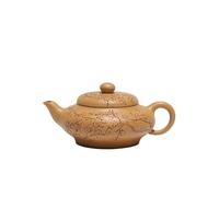 Bollitore Teiere di argilla viola retrò da 150 ml Teiera fatta a mano Sezione di minerale grezzo Bollitore di fango Zisha Tea Set Teiera di tè sfuso per tè, Latte, Caffè, Teiera da Ufficio