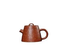Bollitore Teiere in argilla viola da 140 ml Pentola fatta a mano Minerale grezzo Set da tè Zisha rosso Bicchieri Teiera cinese Teiera for infusore per tè, Latte, Caffè, Teiera da Ufficio