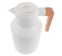 Bollitore Termico da 1l in Vetro, Manico Staccabile per Tavolo | PP e Silicone, Design Sottovuoto Sigillato, per Tè, Latte e Servizio in Hotel