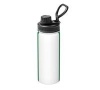 Bollitore termico sportivo con stampa bandiera della Nigeria, 510 g, per ciclismo, palestra, basket, all'aperto, adatto come regalo