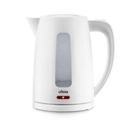 Bollitore Ufesa Eyre 1,7 L 2200 W Bianco Base 360° Filtro Antical Indicatori LED