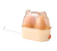 Bollitore Uova Compatto Portatile per Viaggio Dormitorio(2) | Spegnimento , cottura perfetta, sicurezza massima, 120W , per ideale colazione