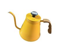 Bollitori a collo di cigno in acciaio inox, 1,2 l, termometri e manico resistente al calore per versare il caffè con precisione