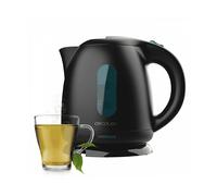 Cecotec Bollitore elettrico 1 Litri di capacità, Thermosense 140 Black. 2200 W, riscaldamento rapido, filtro anticalcare, senza BPA e altri tossici, base girevole a 360°, recipiente senza fili