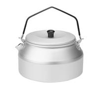 Bollitori da campeggio per acqua bollente, bollitore da campeggio in lega di alluminio da 1 litro per acqua bollente, per preparare il caffè con manici, pentole da cucina per familiari, amici