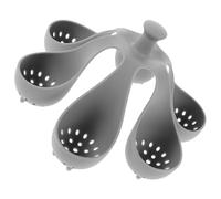 Bollitrice Per Uova in Silicone Porta Sodo Rastrelliere Vapore Pentola Di