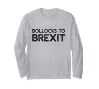 Bollocks a Brexit Remainer Regno Unito Rimane nel Meme UE Maglia a Manica