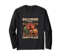 Bollywood è Il Mio Posto Felice Maglia a Manica