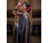 Bollywood Indiano Vestito da Festa Sposa Matrimonio Stile Etnico Sari Pakistano