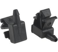 BOLNEY 2 Pezzi Ugelli lavavetri per Parabrezza Anteriore Auto per Peugeot Partner MK2 2008-2018 Ugello per Pulizia tergicristallo a Getto