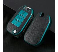 BOLNEY Custodia in TPU per Chiavi Auto in Pelle per Citroen C3 C4 C5 C6 Cactus Picasso Xsara per Peugeot 308 3008 508 208 408 307