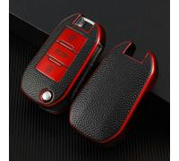 BOLNEY Custodia in TPU per Chiavi Auto in Pelle per Citroen C3 C4 C5 C6 Cactus Picasso Xsara per Peugeot 308 3008 508 208 408 307
