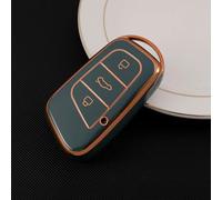 BOLNEY Custodia Protettiva per Chiave a 3 Pulsanti Smart per Auto in TPU per Chery Ant EQ1 2019 Custodia Protettiva per Portachiavi con Guscio
