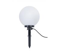 BOLO PICCHETTO SFERA DIAMETRO 30cm CON 5 METRI DI CAVO 1 LUCE ATTACCO E27 IP44