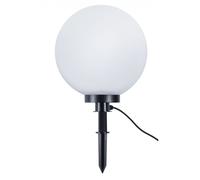 BOLO PICCHETTO SFERA DIAMETRO 40 CON 5 METRI DI CAVO IP44 1 LUCE ATTACCO E27