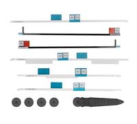 Boloest Strisce adesive di Ricambio per Display LCD, Kit di Riparazione Professionale Compatibile con Apple iMac 21,5" A1418 Retina 2012-2015 (con Strumento di Apertura)