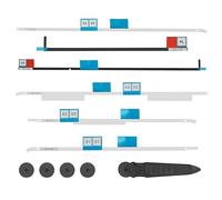 Boloest Strisce adesive di ricambio per schermo LCD, kit di riparazione professionale compatibile con Apple iMac 21,5" A1418 Retina 2017 2019 2020 (con strumento di apertura)