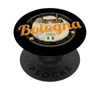 Bologna Emilia-Romagna con pasta Italia souvenir vintage PopSockets PopGrip Adesivo