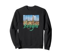 Bologna Emilia-Romagna Italia Souvenir Vintage Felpa