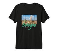 Bologna Emilia-Romagna Italia Souvenir Vintage Maglietta Premium