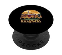 Bologna Italia Città italiana Souvenir di architettura europea PopSockets PopGrip Adesivo