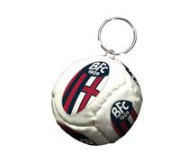 BOLOGNAFC STORE Portachiavi a Forma di Pallone, Logo istituzionale BFC 1909 (BIANCO)