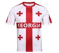 Bolognifi Maglia da calcio da uomo T-shirt da calcio Coppa Europa/America Felpa Fans Footy Mezze maniche(Georgia,XXL)