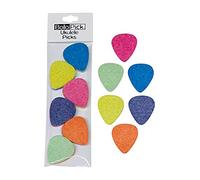 Bolopick plettri feltro per ukulele, confezione da 6 pezzi, con opzioni di colore, Fiesta12Pk