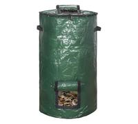 Bolsa Compostera Ecológica - Bolsa De Compostaje Con Asas, Riutilizzabile, Legable | Contenedor De Desechos De Jardín Para Fermentación Orgánica Casera Al Aire Libre