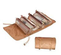 Bolsa De Aseo Enrollable - Neceser Viaje | Neceser Viaje Con Gancho | Bolsa De Aseo Con Gancho Colgante | Estuche Plegable Para Artículos Tocador Y Cosméticos Para Viajes Negocios Y
