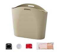 Bolsa De Basura Para El Asiento Trasero Del Coche - Bolsa De Almacenamiento Multiusos De Silicona | Organizador De Basura Colgante Para Uso Húmedo Y Seco, Cubo De Basura Para El Respaldo Del Asiento