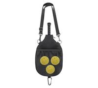 Bolsa de paleta, mochila deportiva impermeable para entrenadores, sesiones de entrenamiento con función de almacenamiento, bolso de pickle para para principiantes, jugadores, juegos al aire libre e in