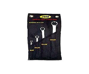 Bolsa De Tela Con 4 Llaves Estrella Planas Para Tornillos Torx: 6X8,10X12,14X18,20X24