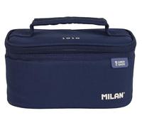 BOLSA ISOTÉRMICA PORTA ALIMENTOS PEQUEÑA CON 1 RECIPIENTE (1,5L) SERIE 1918, AZUL MARINO MILAN