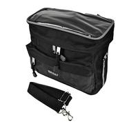 BOLSA MANILLAR BASIL MAIL 8L NEGRO (26x17x22 cm)