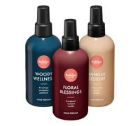 Bolsius - 3x Profumo per ambienti - 3 diverse fragranze - 225 ml - Con estratti naturali - Deodorante per ambienti