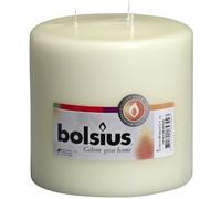 Bolsius Candela a Colonna, Cera di paraffina, Avorio, 15x15x15 cm, 2000 unità