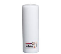 bolsius Candela pilastro Extra Large, Cera di paraffina, Bianco, Pillar Candle 300 x 100, 4 unità